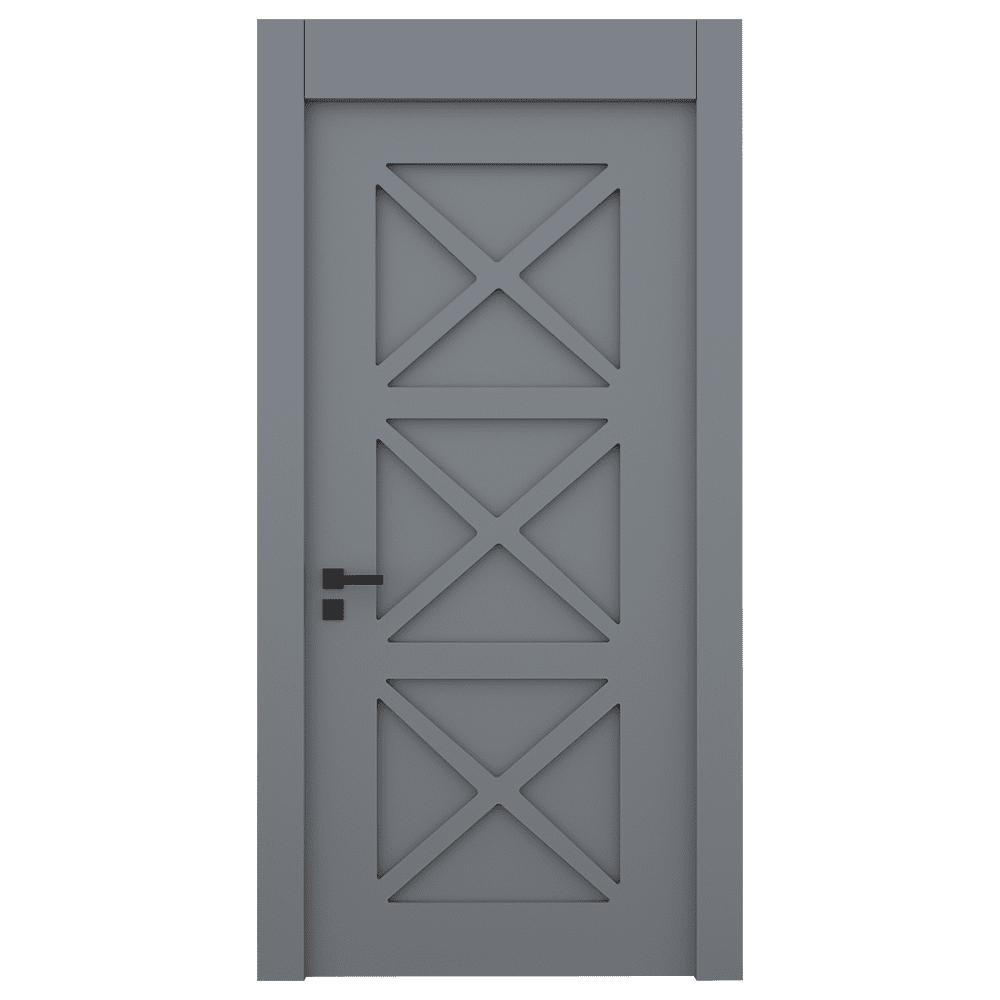 Teta Home L-8007 İç Oda Mdf Lake Kapı Gri - 87x203 - 10/13 - Oda
