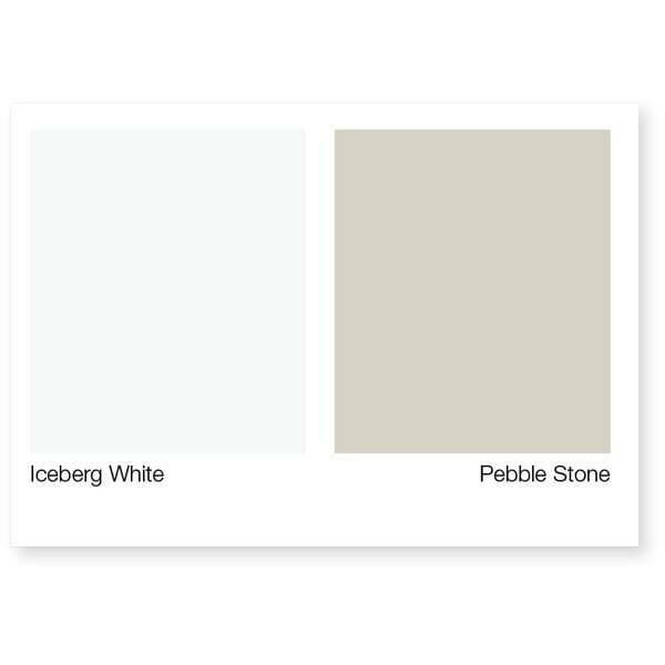 Hafele Mutfak Tezgah Arası Kaplama İceberg White/Pebble Stone