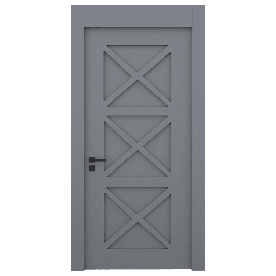 Teta Home L-8007 İç Oda Mdf Lake Kapı Gri - 77x203 - 18/21 - WC-Banyo