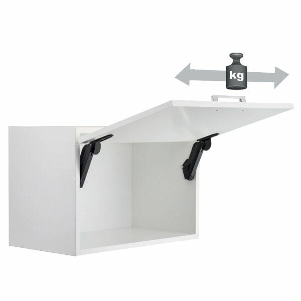 Hafele Space 1.11 Model D Beyaz/Nikel