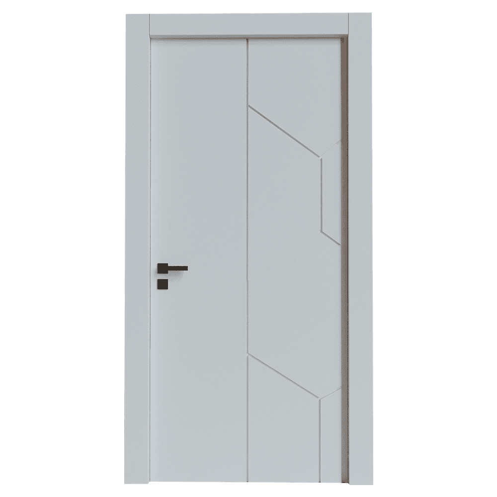 Teta Home T-6017 İç Oda Mdf Lake Kapı Beyaz - 77x203 - 10/13 - WC-Banyo