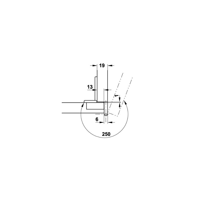 Hafele Ment.Kolu T.Bini,13 Ni.Kpl.Vidalı