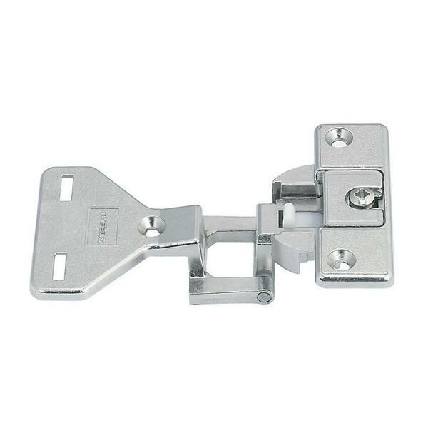 Hafele AXIMAT Menteşe Yarım Deve 48/6 vidalı 180º