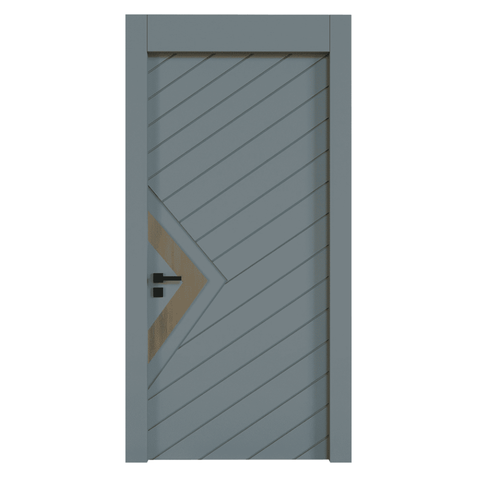 Teta Home L-8005 İç Oda Mdf Lake Kapı Sis gri - 87x203 - 18/21 - WC-Banyo