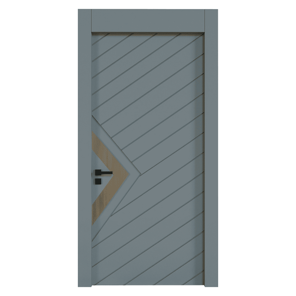 Teta Home L-8005 İç Oda Mdf Lake Kapı Sis gri - 77x203 - 10/13 - WC-Banyo