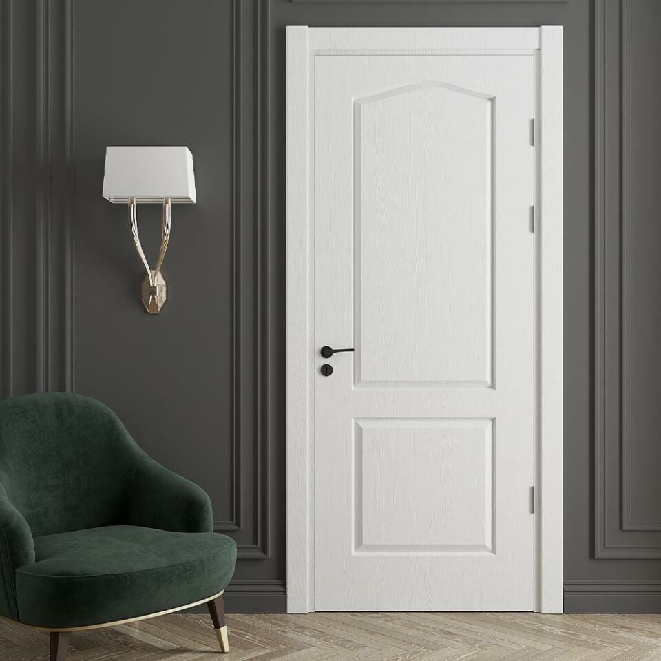 Teta Home Uludağ Amerikan Panel Kapı Oda - Beyaz - 77x203 - 10/13