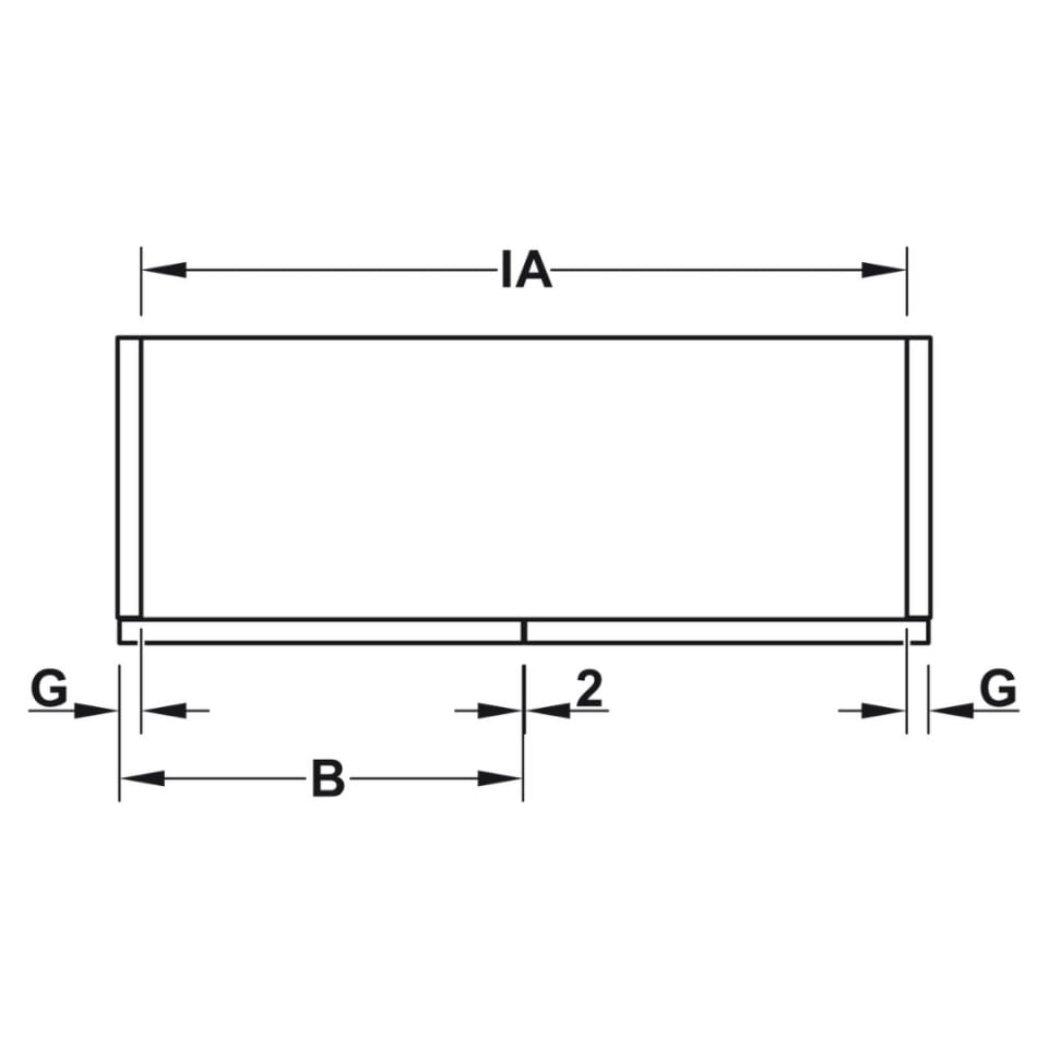 Hafele SLIDO FOLD 25/50VF Kayar mek. 25kg/sol