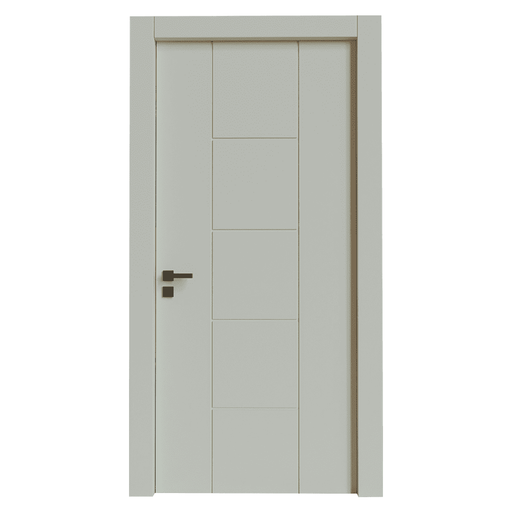 Teta Home T-6012 İç Oda Mdf Lake Kapı Krem - 87x203 - 10/13 - WC-Banyo