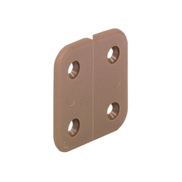 Hafele Milsiz Menteşe Plastik 40x40mm Kahverengi