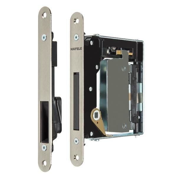 Hafele Elektromanyetik Banyo Tipi (WC) 22x190mm Mat Nikel Renk