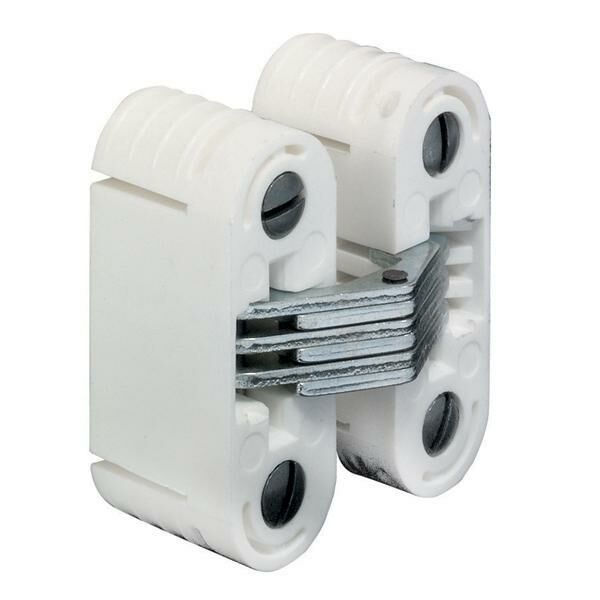 Hafele Gizli Menteşe Beyaz/Galvaniz 18x52mm