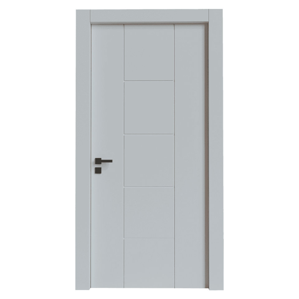 Teta Home T-6012 İç Oda Mdf Lake Kapı Beyaz - 87x203 - 10/13 - WC-Banyo