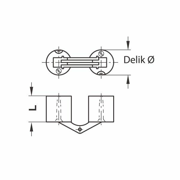 Hafele ZYSA Gizli menteşe pirinç mat 24-32mm