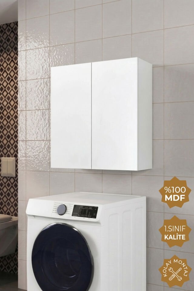 Teta Home 2 Kapaklı Çok Amaçlı Dolap