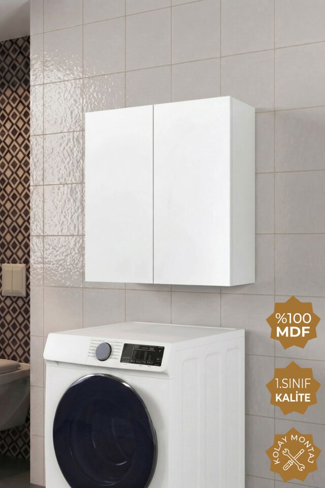 Teta Home 2 Kapaklı Çok Amaçlı Dolap