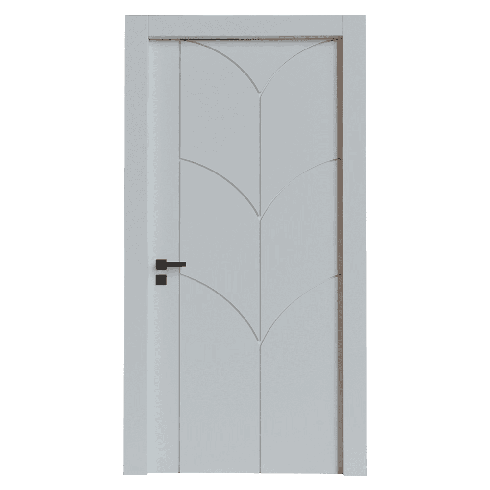 Teta Home T-6001 İç Oda Mdf Lake Kapı Beyaz - WC-Banyo - 87x203 - 10/13