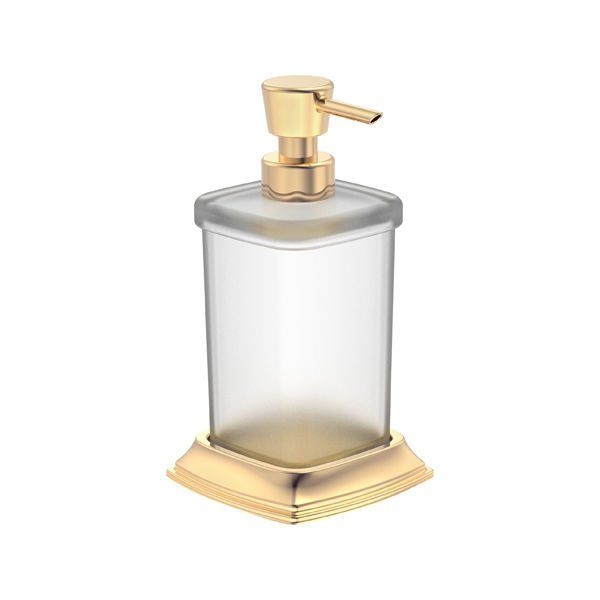 Hafele Sıvı Sabunluk Martin Tezgah Üstü Parlak Altın Renk