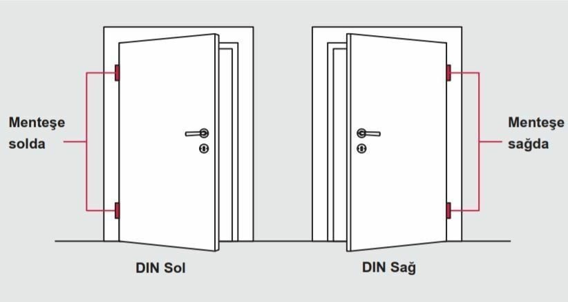 Hafele Gömme kilit PC F p.çelik mat sol 65/20mm