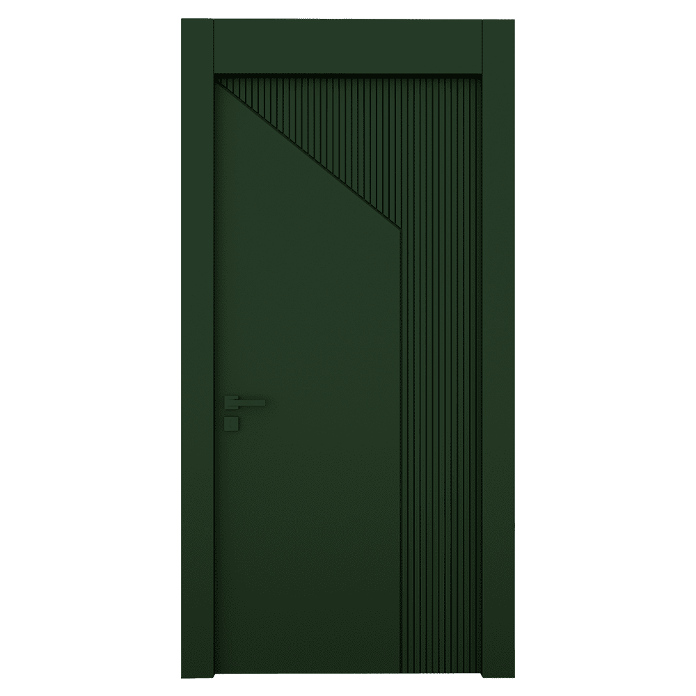 Teta Home L-8003 İç Oda Mdf Lake Kapı Yeşil - 87x203 - 10/13 - Oda