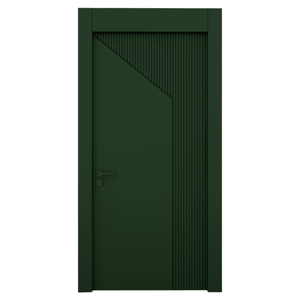 Teta Home L-8003 İç Oda Mdf Lake Kapı Yeşil - 77x203 - 18/21 - WC-Banyo