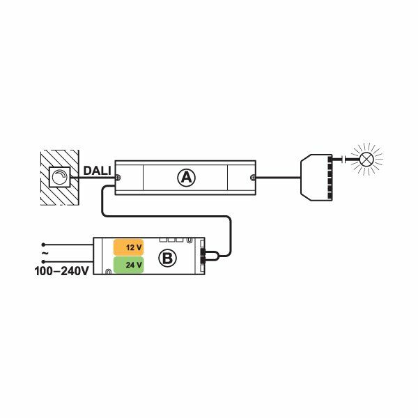Hafele Loox-Dali Dimmer Arayüz 12V
