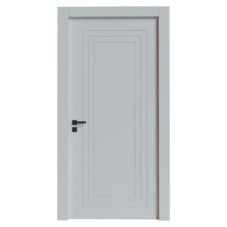 Teta Home T- 6019 İç Oda Mdf Lake Kapı Beyaz - 77x203 - 14/17 - WC-Banyo