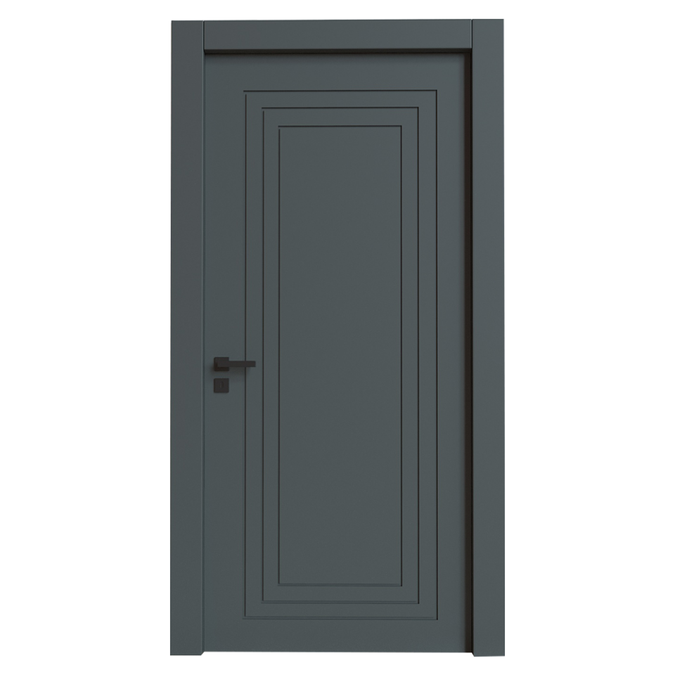 Teta Home T- 6019 İç Oda Mdf Lake Kapı Antrasit - 87x203 - 14/17 - WC-Banyo