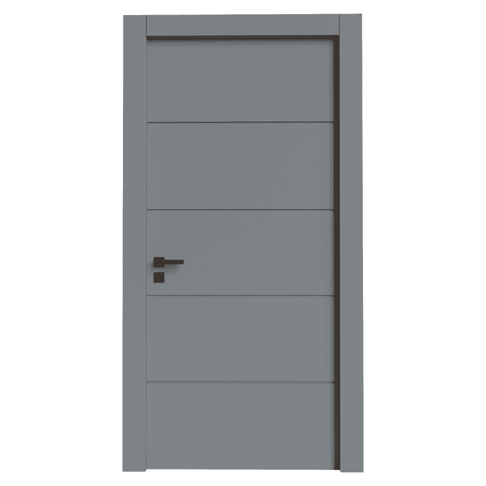 Teta Home T- 6020 İç Oda Mdf Lake Kapı Sis gri - 77x203 - 10/13 - WC-Banyo