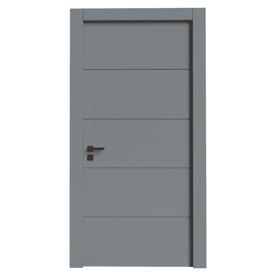 Teta Home T- 6020 İç Oda Mdf Lake Kapı Sis gri - 77x203 - 10/13 - WC-Banyo