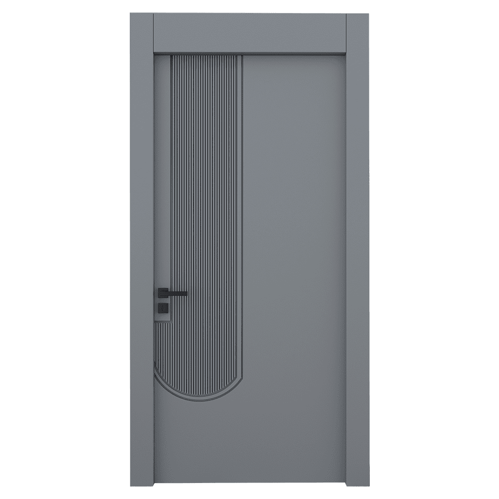 Teta Home L-8004 İç Oda Mdf Lake Kapı Gri - 77x203 - 18/21 - WC-Banyo