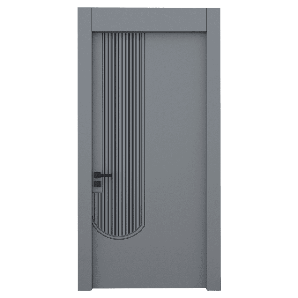 Teta Home L-8004 İç Oda Mdf Lake Kapı Gri - 77x203 - 14/17 - WC-Banyo
