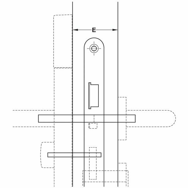 Hafele Dt7 Vida Seti N2, 45-65, Mat Siyah