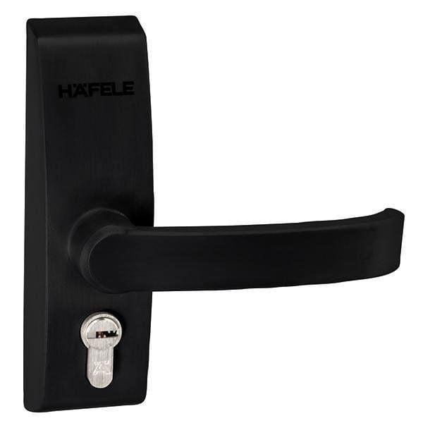 Hafele Pass Barelli Dış Müdahale Kolu, Siyah Renk