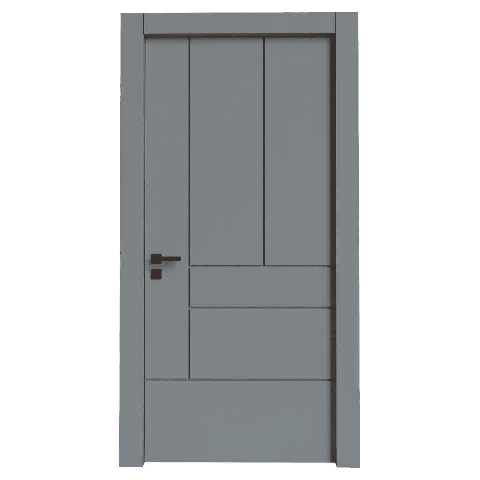 Teta Home T-6013 İç Oda Mdf Lake Kapı Sis gri - 77x203 - 14/17 - WC-Banyo