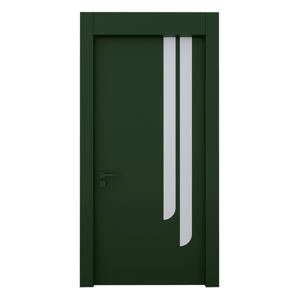 Teta Home L-8001 İç Oda Mdf Lake Kapı Yeşil - 87x203 - 14/17 - Oda